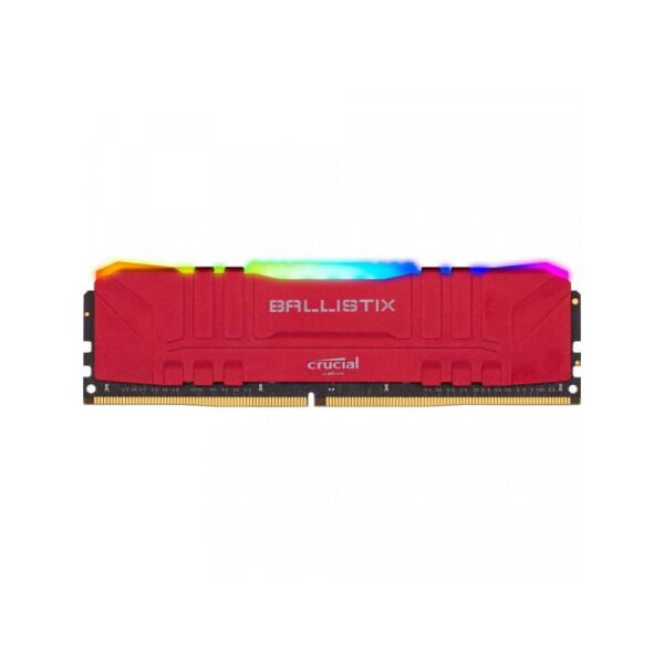 

Модуль памяти Crucial DDR4 16GB 3000 Ballistix Red RGB C15-16-16 (BL16G30C15U4RL)