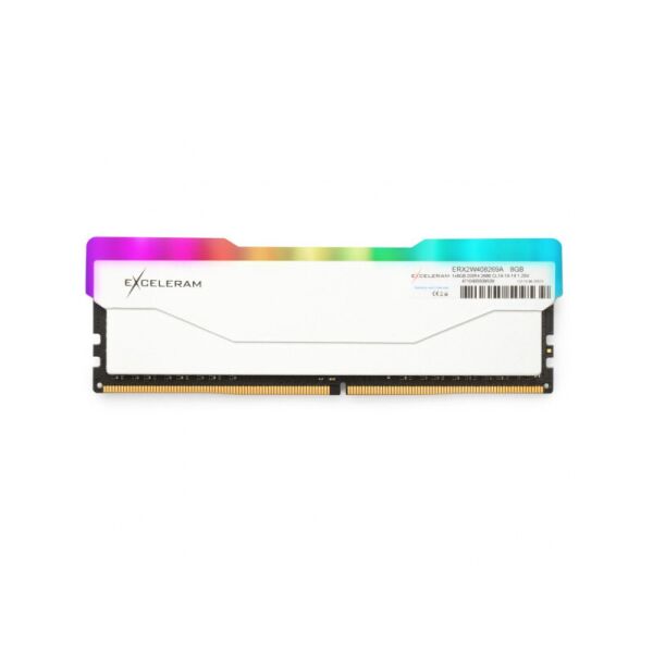 

Память Exceleram 8 GB DDR4 2666 MHz RGB X2 Series White (ERX2W408269A)