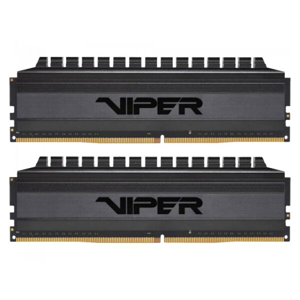 

Оперативная память Patriot DDR4 32GB (2x16GB) 3200Mhz Viper 4 Blackout (PVB432G320C6K)