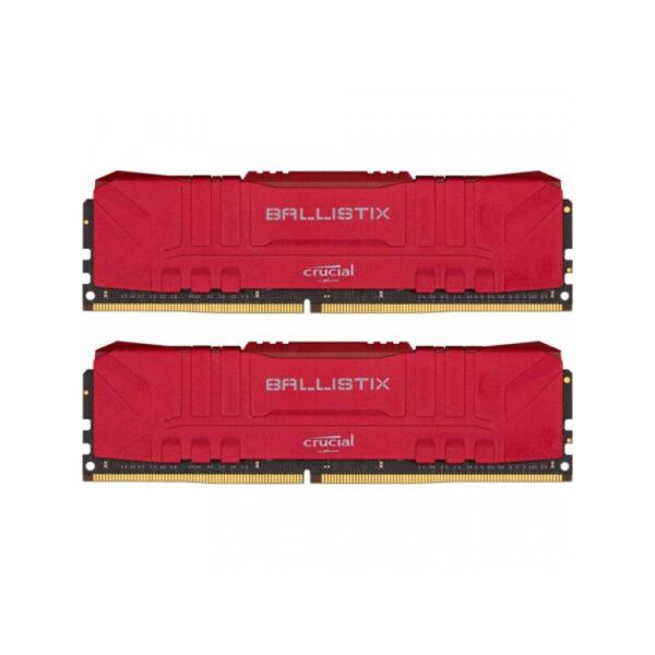 

Память Crucial 16 GB (2x8GB) DDR4 3000 MHz Ballistix Red (BL2K8G30C15U4R)