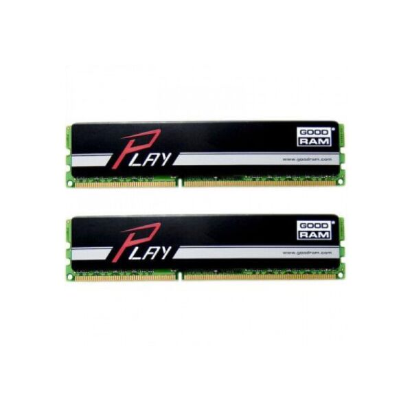 

Модуль памяти GOODRAM DDR3 8GB (2x4GB) 1866 MHz Play Black (GY1866D364L9AS/8GDC)