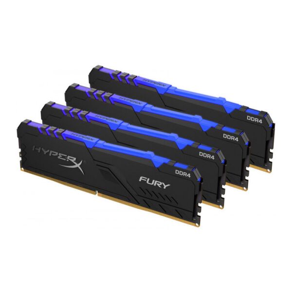 

Оперативная память HyperX DDR4-3200 65536MB PC4-25600 (Kit of 4x16384) Fury RGB Black (HX432C16FB3AK4/64)