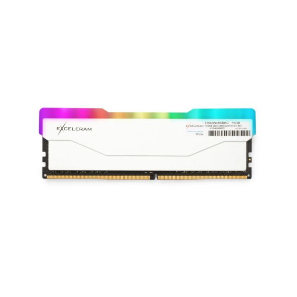 

Память Exceleram 16 GB DDR4 3000 MHz RGB X2 Series White (ERX2W416306C)