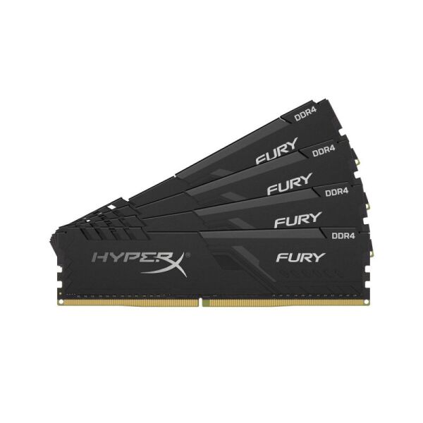 

Память HyperX 16 GB (4x4GB) DDR4 2666 MHz Fury Black (HX426C16FB3K4/16)