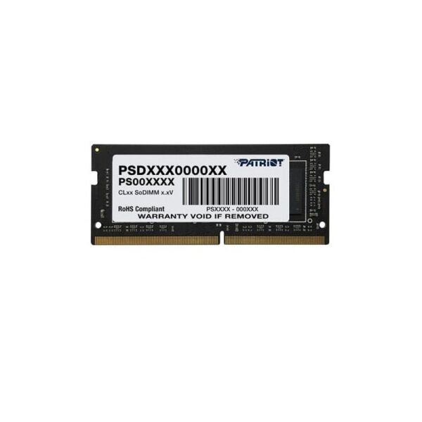 

Оперативная память Patriot SODIMM DDR4 16GB 2666Mhz Signature Line (PSD416G266681S)