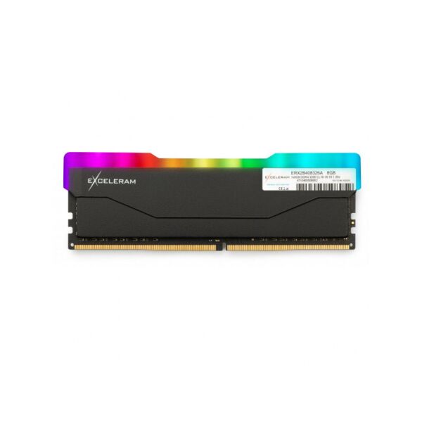 

Память Exceleram 8 GB DDR4 3200 MHz RGB X2 Series Black (ERX2B408326A)