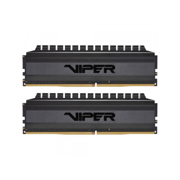 

Оперативная память Patriot 16 GB (2x8GB) DDR4 4000 MHz Viper 4 Blackout (PVB416G400C9K)