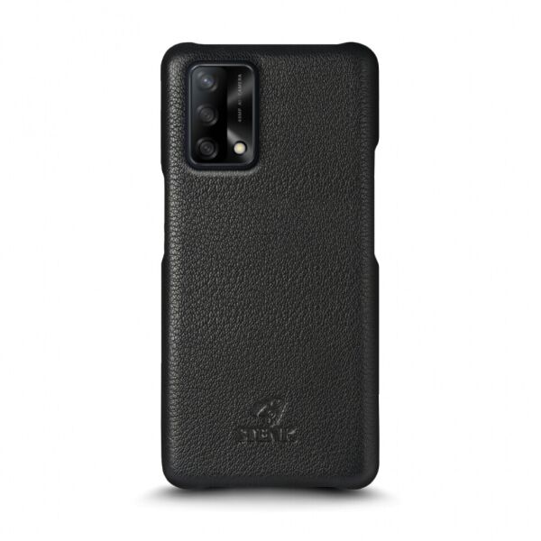 

Кожаная накладка Stenk Cover для OPPO A74 Чёрная
