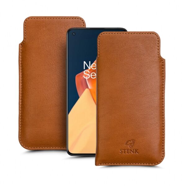

Футляр Stenk Elegance для OnePlus 9R Camel