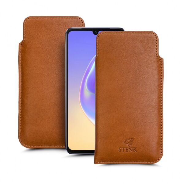 

Футляр Stenk Elegance для Vivo V21 Camel