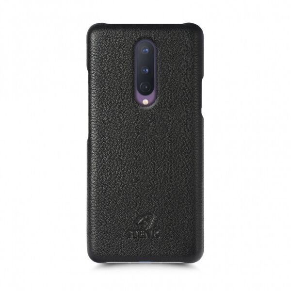 

Кожаная накладка Stenk Cover для OnePlus 8 Чёрная