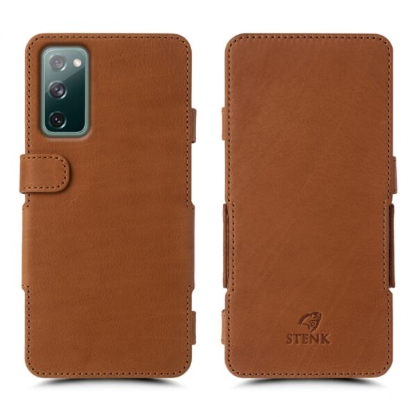 

Чехол книжка Stenk Prime для Samsung Galaxy S20 FE Camel