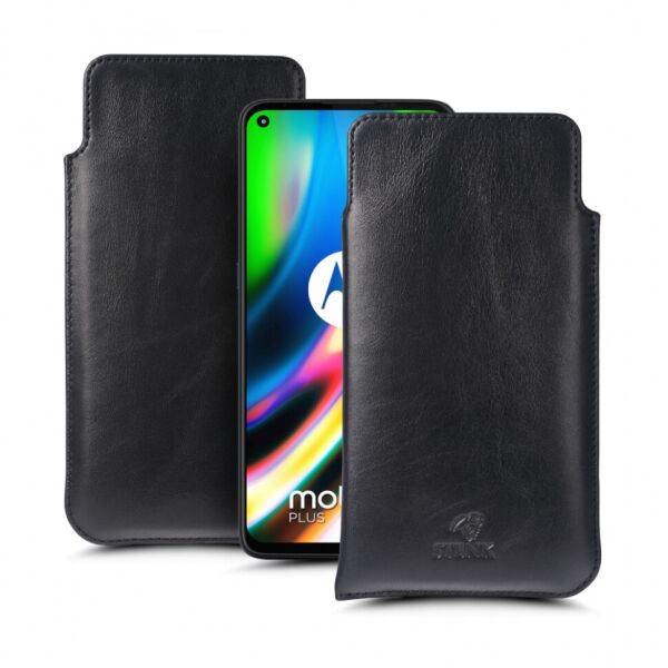 

Футляр Stenk Elegance для Motorola Moto G9 Plus Чёрный