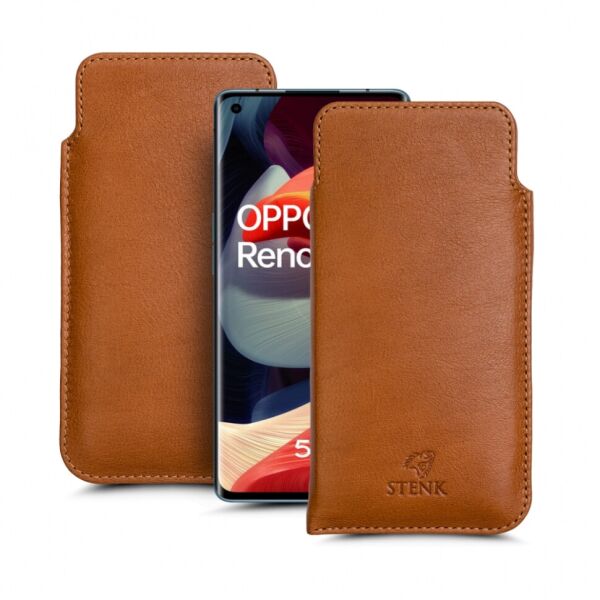

Футляр Stenk Elegance для OPPO Reno4 Pro 5G Camel