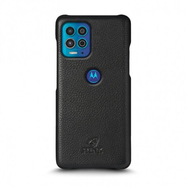 

Кожаная накладка Cover для Motorola Moto G100 Чёрная