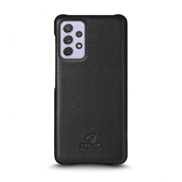 

Кожаная накладка Stenk Cover для Samsung Galaxy A52 Чёрная