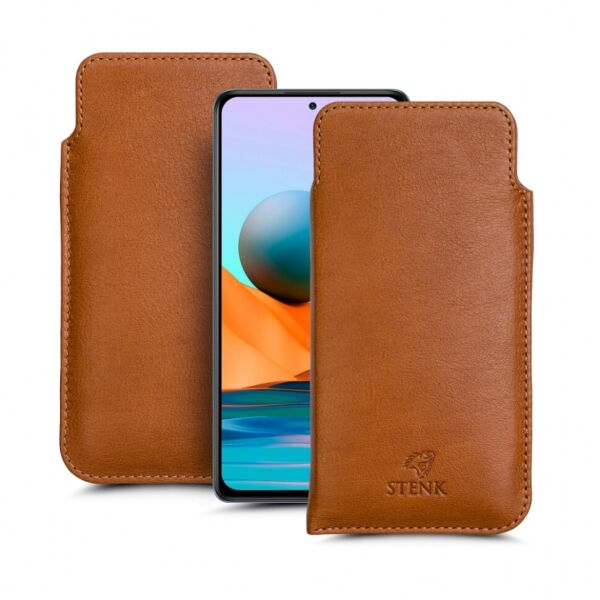 

Футляр Stenk Elegance для Xiaomi Redmi Note 10 Pro Camel