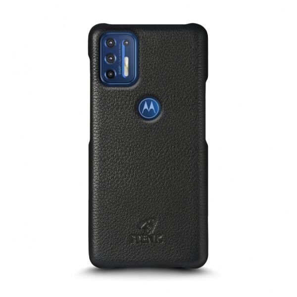 

Кожаная накладка Cover для Motorola Moto G9 Plus Чёрная