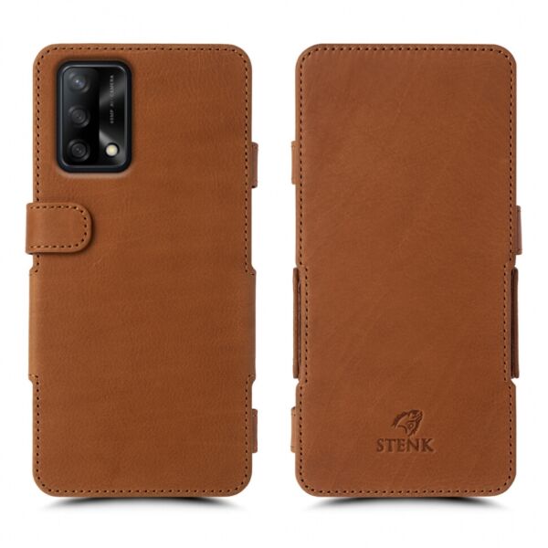 

Чехол книжка Stenk Prime для OPPO A74 Camel