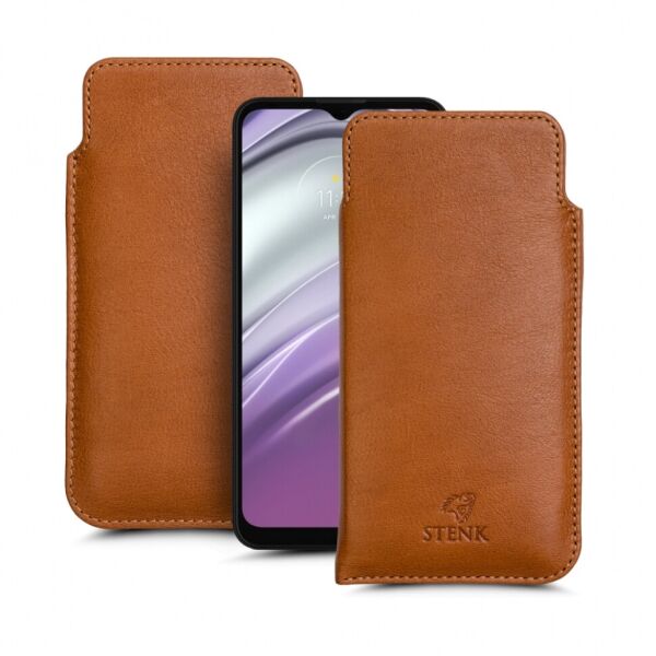 

Футляр Stenk Elegance для Motorola Moto G20 Camel