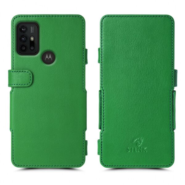 

Чехол книжка Stenk Prime для Motorola Moto G30 Зелёный