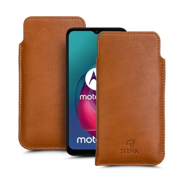 

Футляр Stenk Elegance для Motorola Moto G30 Camel