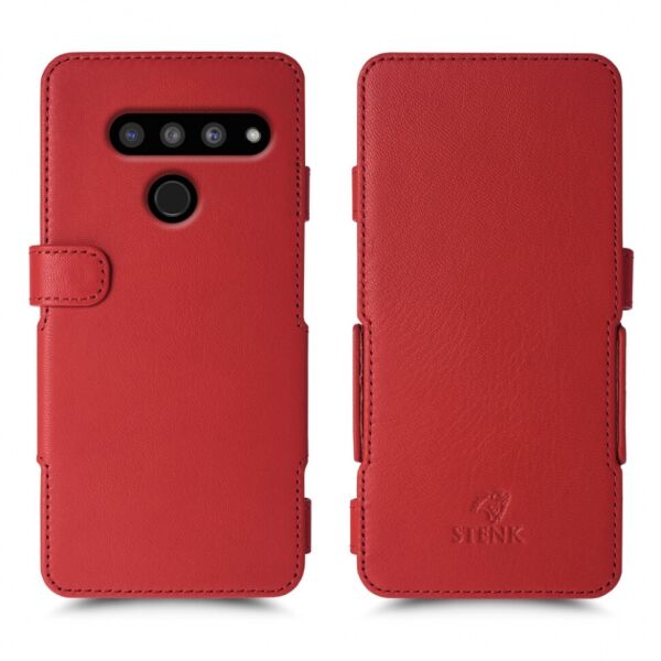 

Чехол книжка Stenk Prime для LG V50 ThinQ Красный