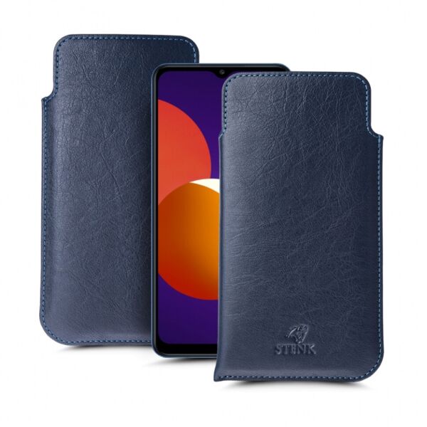 

Футляр Stenk Elegance для Samsung Galaxy M12 Синий