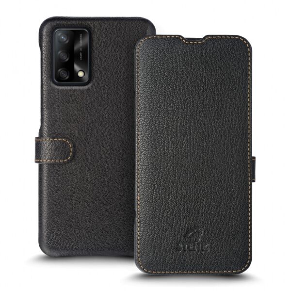 

Чехол книжка Stenk Premium для OPPO A74 Чёрный