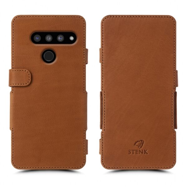 

Чехол книжка Stenk Prime для LG V50 ThinQ Camel