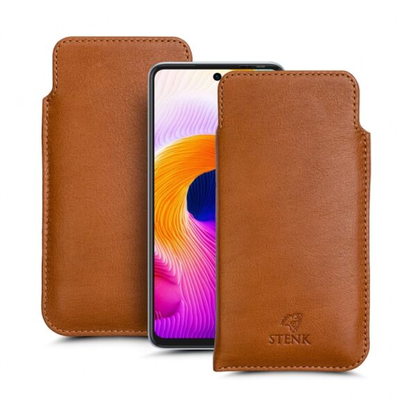 

Футляр Stenk Elegance для TECNO Camon 17P Camel