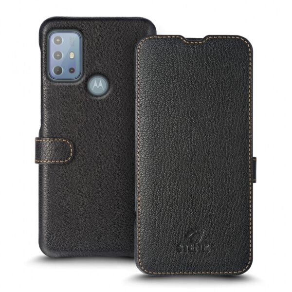 

Чехол книжка Stenk Premium для Motorola Moto G20 Чёрный