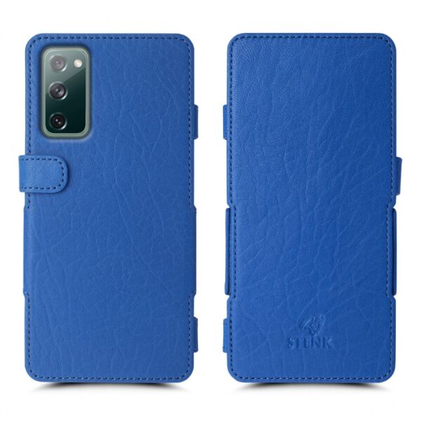 

Чехол книжка Stenk Prime для Samsung Galaxy S20 FE Ярко синий