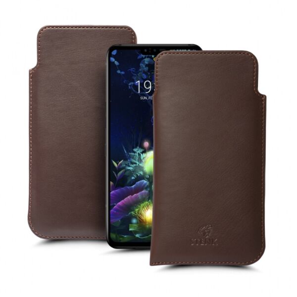 

Футляр Stenk Elegance для LG V50 ThinQ Коричневый