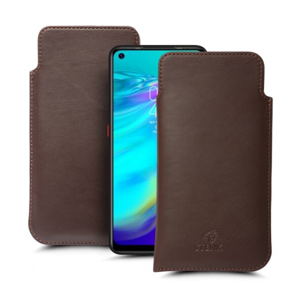 

Футляр Stenk Elegance для TECNO Pova (LD7) Коричневый