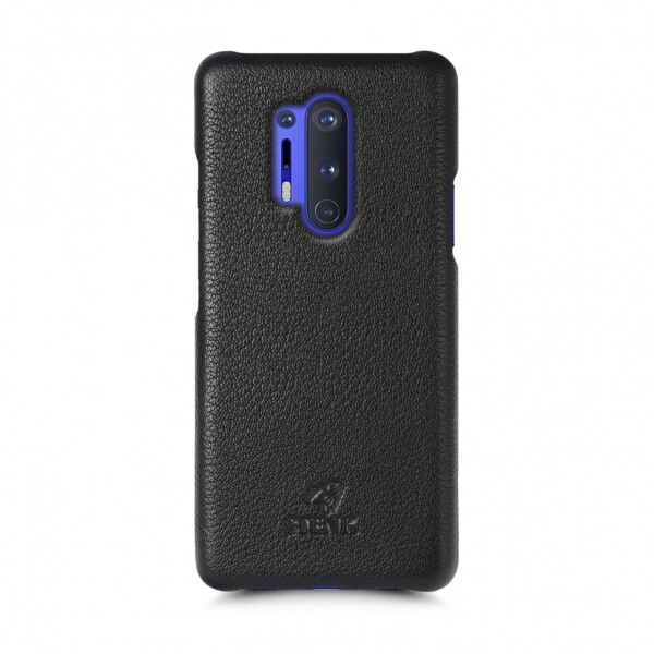

Кожаная накладка Stenk Cover для OnePlus 8 Pro Чёрная