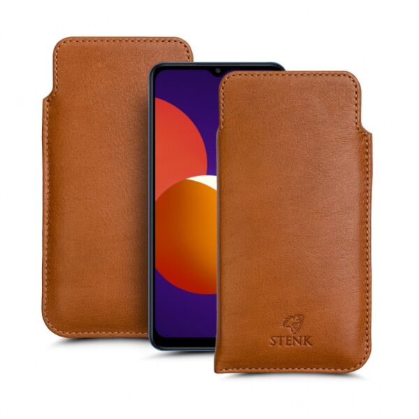 

Футляр Stenk Elegance для Samsung Galaxy M12 Camel