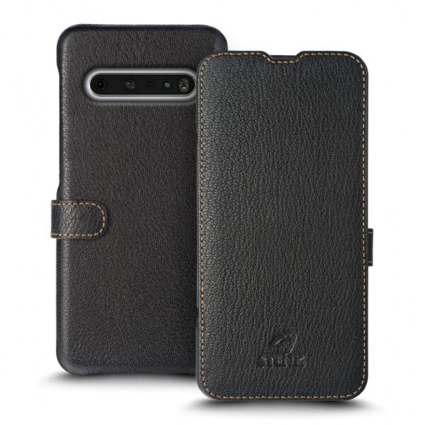 

Чехол книжка Stenk Premium для LG V60 ThinQ Чёрный