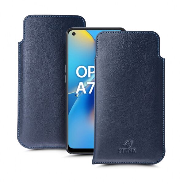 

Футляр Stenk Elegance для OPPO A74 Синий