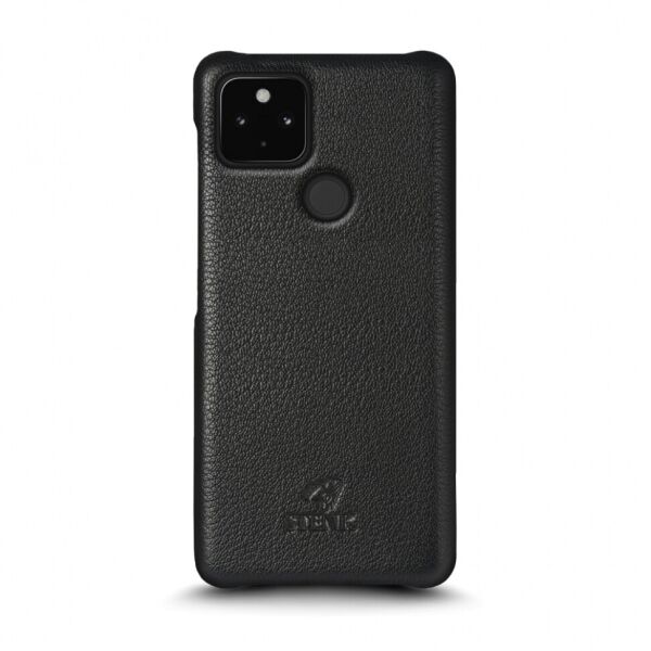 

Кожаная накладка Stenk Cover для Google Pixel 4a 5G Чёрная