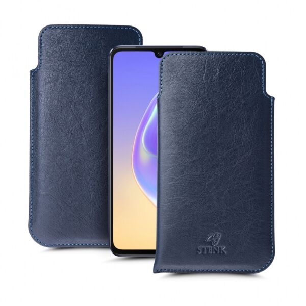 

Футляр Stenk Elegance для Vivo V21 Синий
