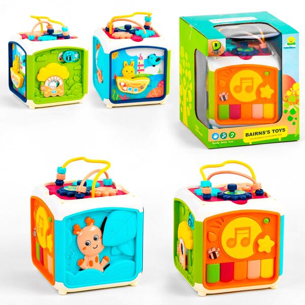 

Развивающая Игрушка Куб Музыкальный Magic Box Игровой Центр 6в1