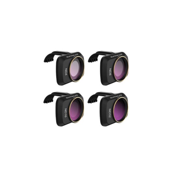 

Нейтральные фильтры Sunnylife ND4, ND8, ND16, ND32 для DJI Mavic Mini / Mini 2 MM-FI9256