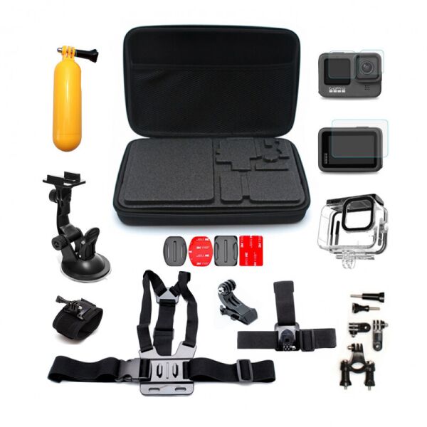 

Комплект аксессуаров и креплений для GoPro HERO10 и HERO9 Black WAZZA WZ5589
