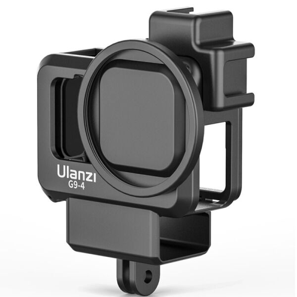 

Рамка для влогинга Ulanzi G9-4 для GoPro HERO10 и HERO9 Black с отсеком для адаптера микрофона 2318