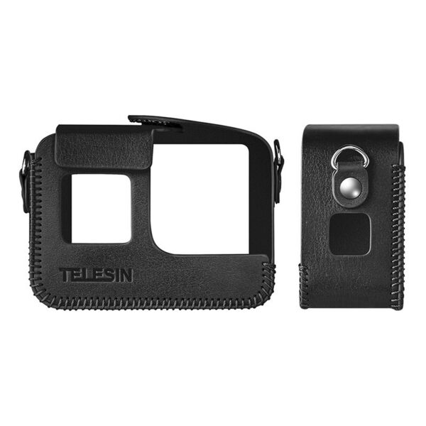 

Кожаный чехол Telesin для GoPro HERO8 Black GP-PRC-L08BLACK Черный
