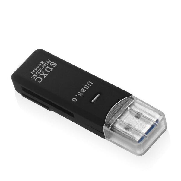 

USB 3.0 кардридер для SD и microSD black Unitek WZ3488