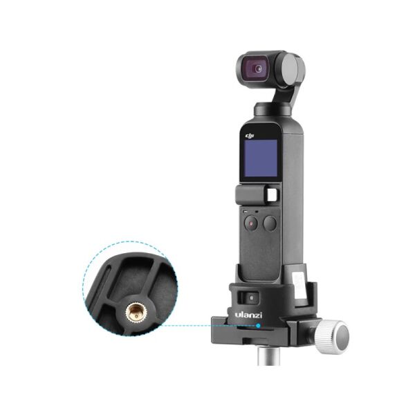 

Переходник на штатив Ulanzi OP-4 для Wi-Fi модуля DJI OSMO Pocket / Pocket 2 1325