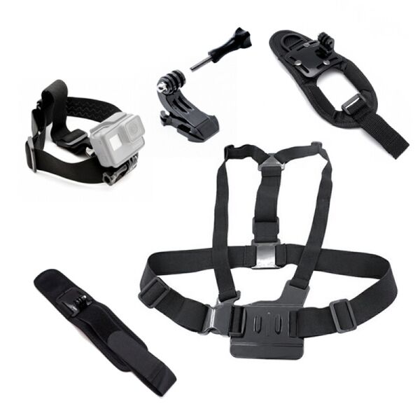 

Крепления на грудь, голову, руку и запястье для GoPro WAZZA WZ3755