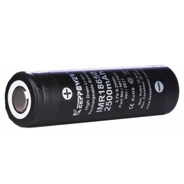 

Аккумулятор Keeppower 18650 Li-Ion 2500 мАч 10398